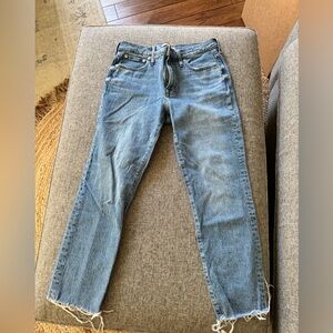 Madewell Light Blue Straight Leg Jeans